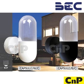 BEC โคมไฟติดผนัง (โคมเปล่า) รุ่น Capsule มี 2 สี