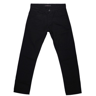 ภาพหน้าปกสินค้ากางเกง ขายาว ทรงกระบอก ผ้าสี ชิโน สีดำ MEDIA JEANS (C801/13) ที่เกี่ยวข้อง
