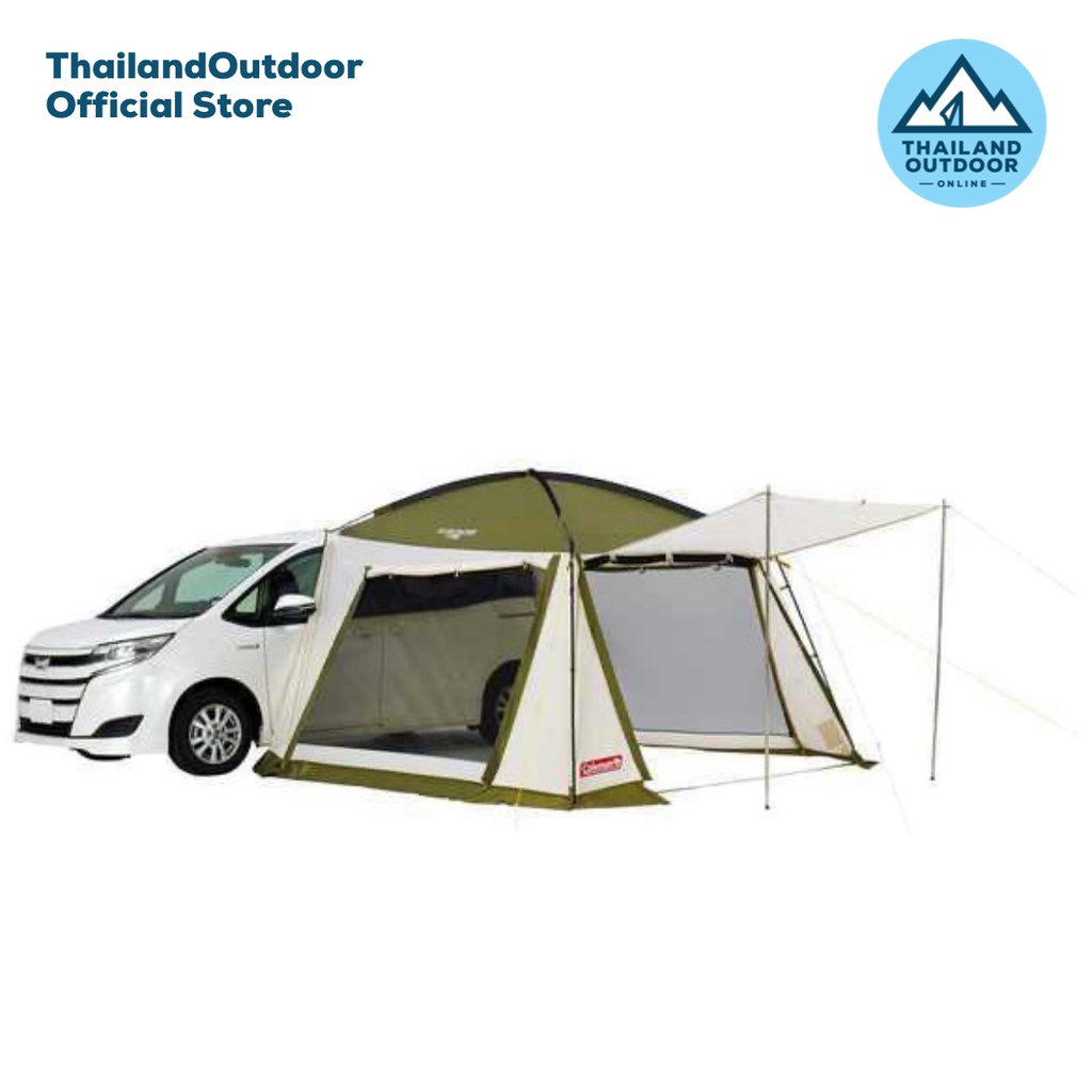 Coleman Car Side Tent 3025 เต็นท์แคมป์ปิ้ง | Shopee Thailand
