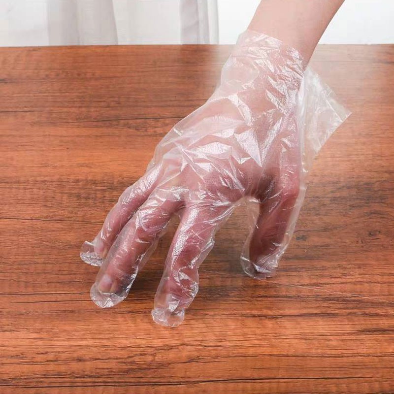 ถุงมือป้องกันเชื้อโรคใช้แล้วทิ้ง-ถุงมือพลาสติก-แบบใช้แล้วทิ้ง-120-ชิ้น
