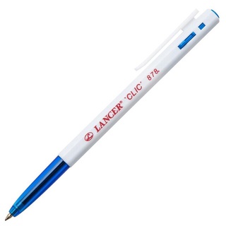 ภาพขนาดย่อของภาพหน้าปกสินค้าปากกาแลนเซอร์ Lancer Spiral ปากกาลูกลื่น สีน้ำเงิน ดำ แดง (ราคาขายต่อ 1 ด้าม) จากร้าน sp_stationary บน Shopee ภาพที่ 2