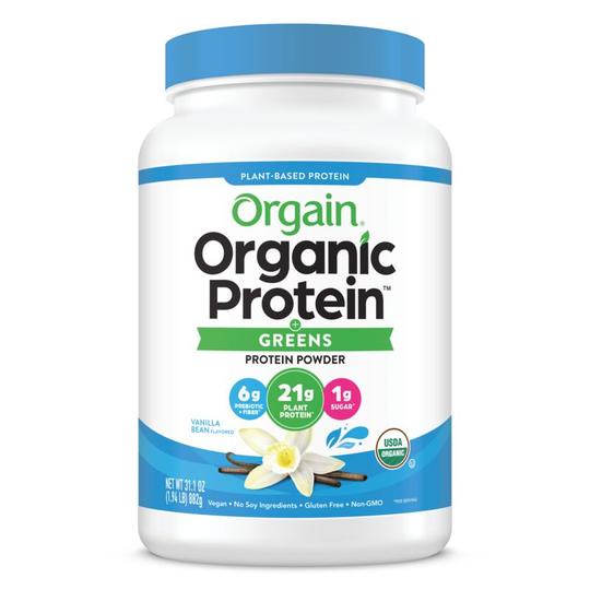 ภาพสินค้าพร้อมส่ง Orgain Organic Protein Powder Plant Based โปรตีนจากพืช Plant-based Protein โปรตีน โปรตีนชง จากร้าน greenlemon889 บน Shopee ภาพที่ 1