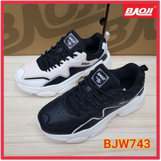 สินค้า BAOJI รองเท้าผ้าใบ รองเท้าสนีกเกอร์ รองเท้าบาโอจิ รุ่น BJW743 ลช.