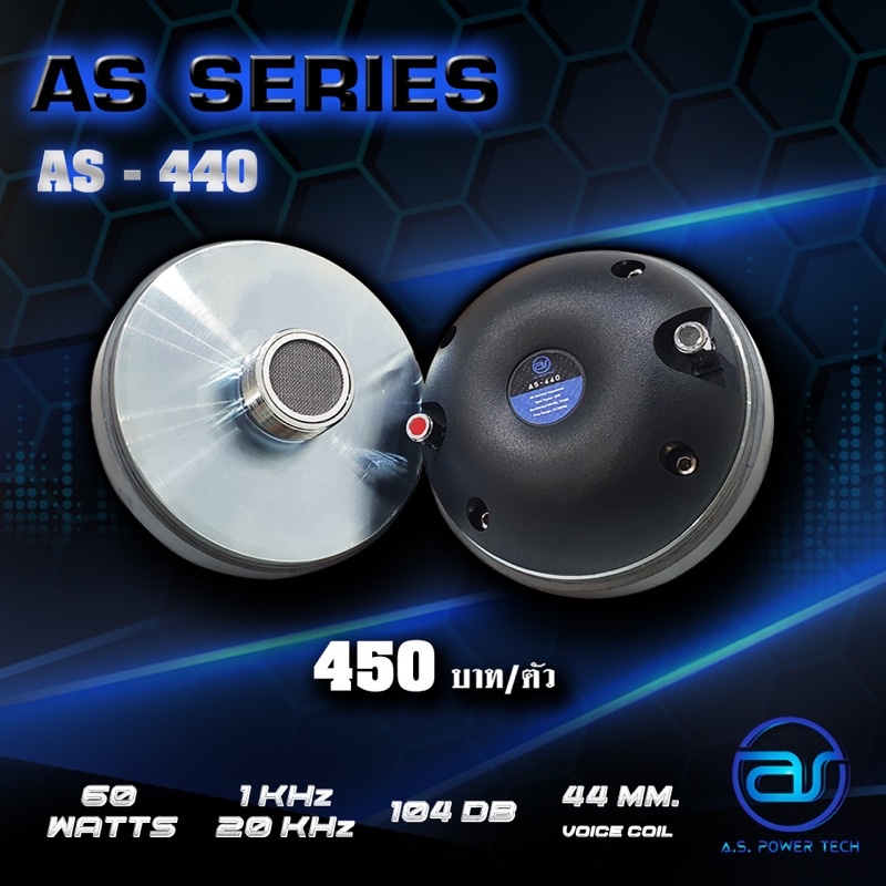 ไดร์เวอร์ A.S. Power Tech รุ่น AS - 440 แบบขันเกลียว (ราคา/ตัว ...