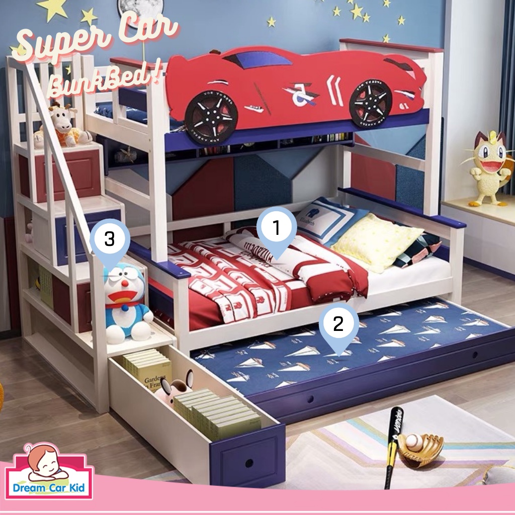 เตียง-2-ชั้น-super-car-bunk-bed-5-ฟุต-สีขาว-น้ำเงิน