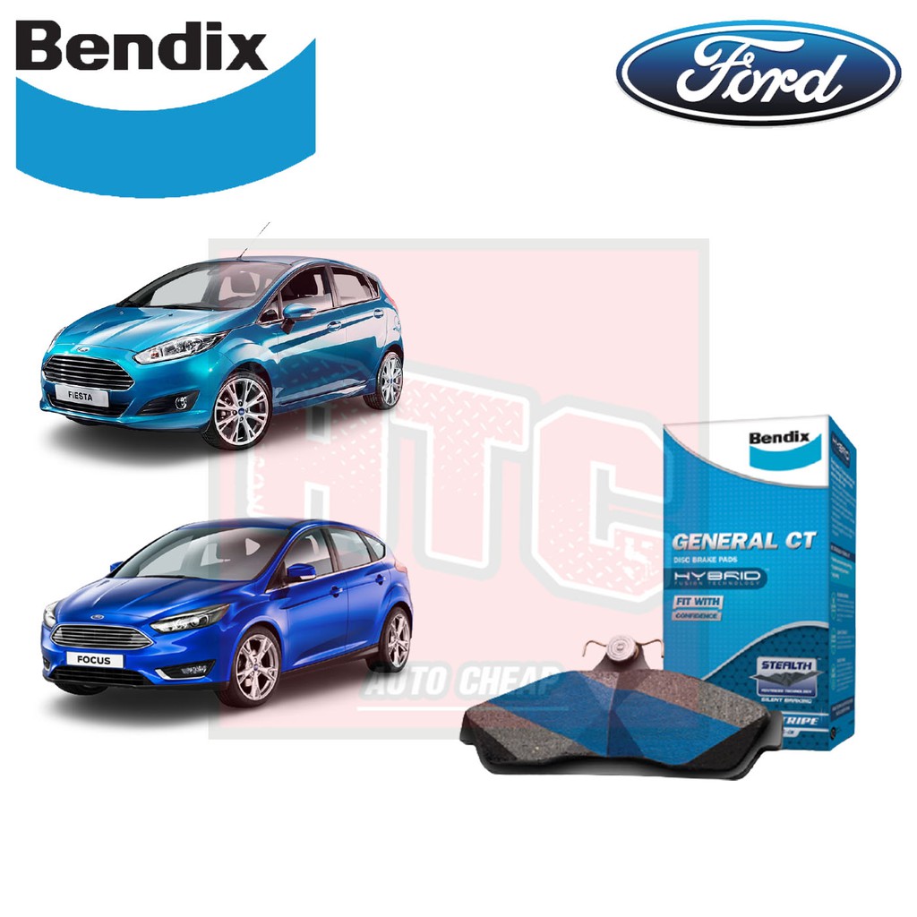 bendix-ผ้าเบรค-ford-fiesta-focus-ฟอร์ด-เฟียสต้า-โฟกัส-general-ct