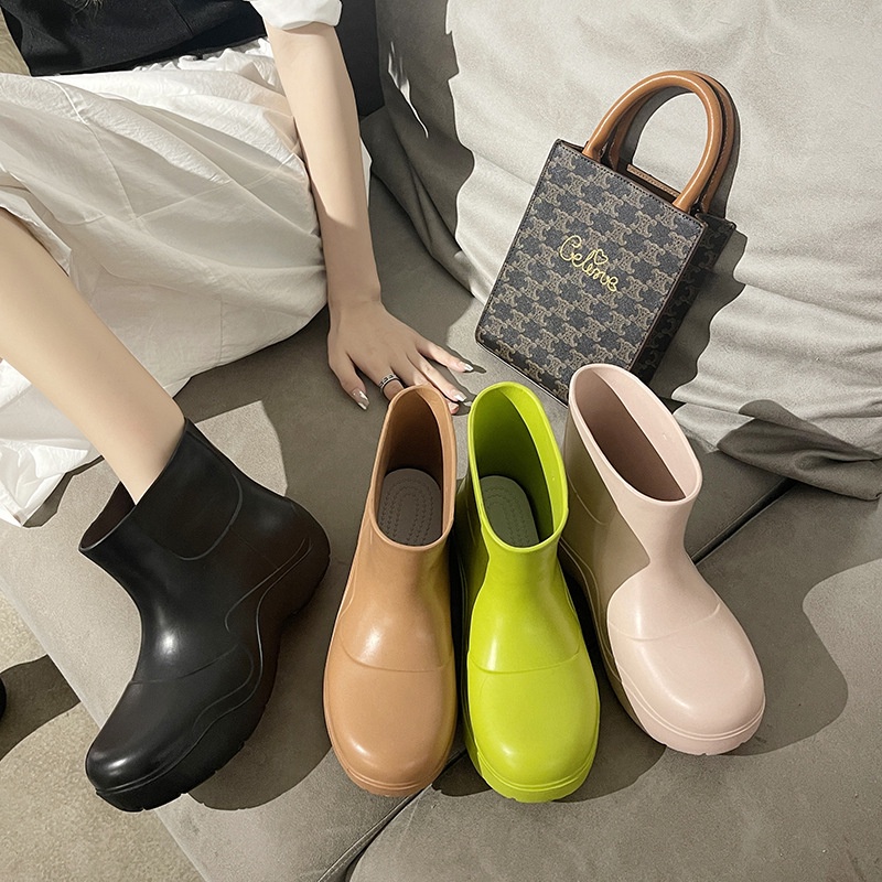 ภาพสินค้ารองเท้าบูทยาง กันน้ำ กันฝน แฟชั่นสำหรับผู้ชาย และผู้หญิง SD4618 จากร้าน kuike103.th บน Shopee ภาพที่ 5