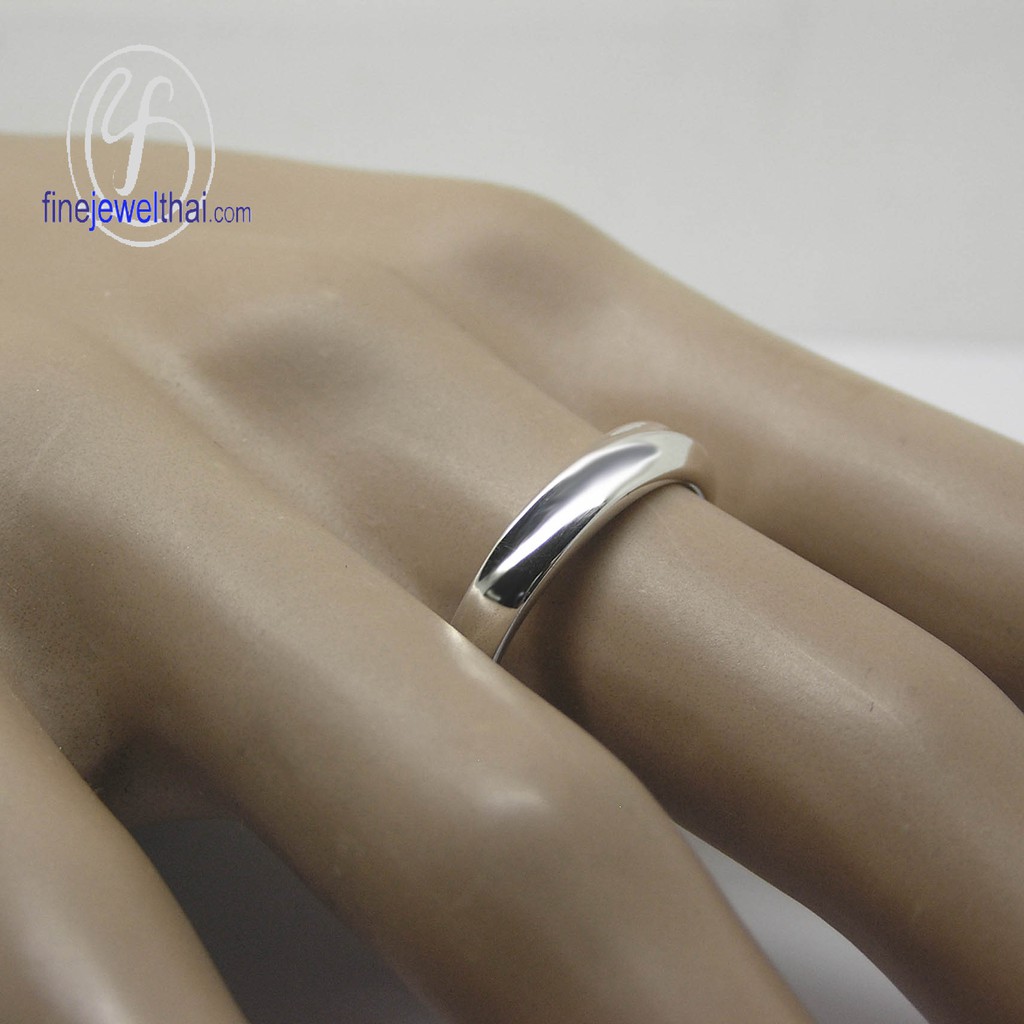 finejewelthai-แหวนคู่-แหวนเกลี้ยง-แหวนเงินแท้-แหวนแต่งงาน-couple-silver-ring-gift-set95