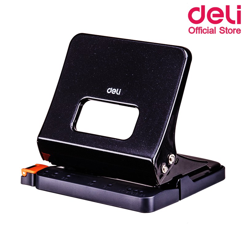 deli-0142-2-hole-punch-เครื่องเจาะกระดาษ-25-แผ่น-สีดำ-1-ชิ้น-เครื่องเจาะ-อุปกรณ์สำนักงาน-ที่เจาะกระดาษ-เครื่องเขียน