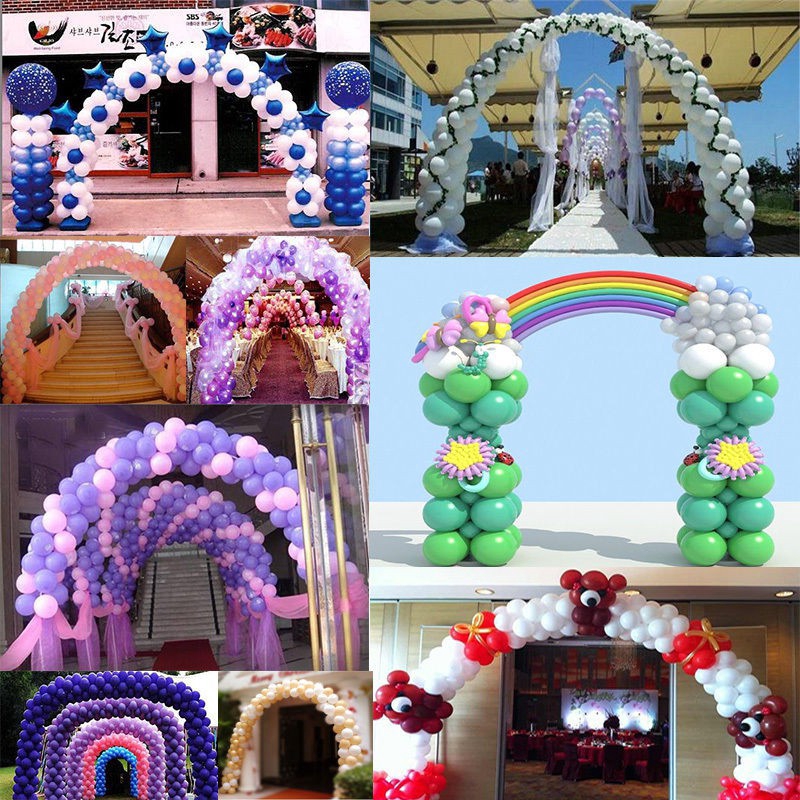arch-balloon-column-pillar-tube-stand-base-buckles-wedding-birthday-party-supply
