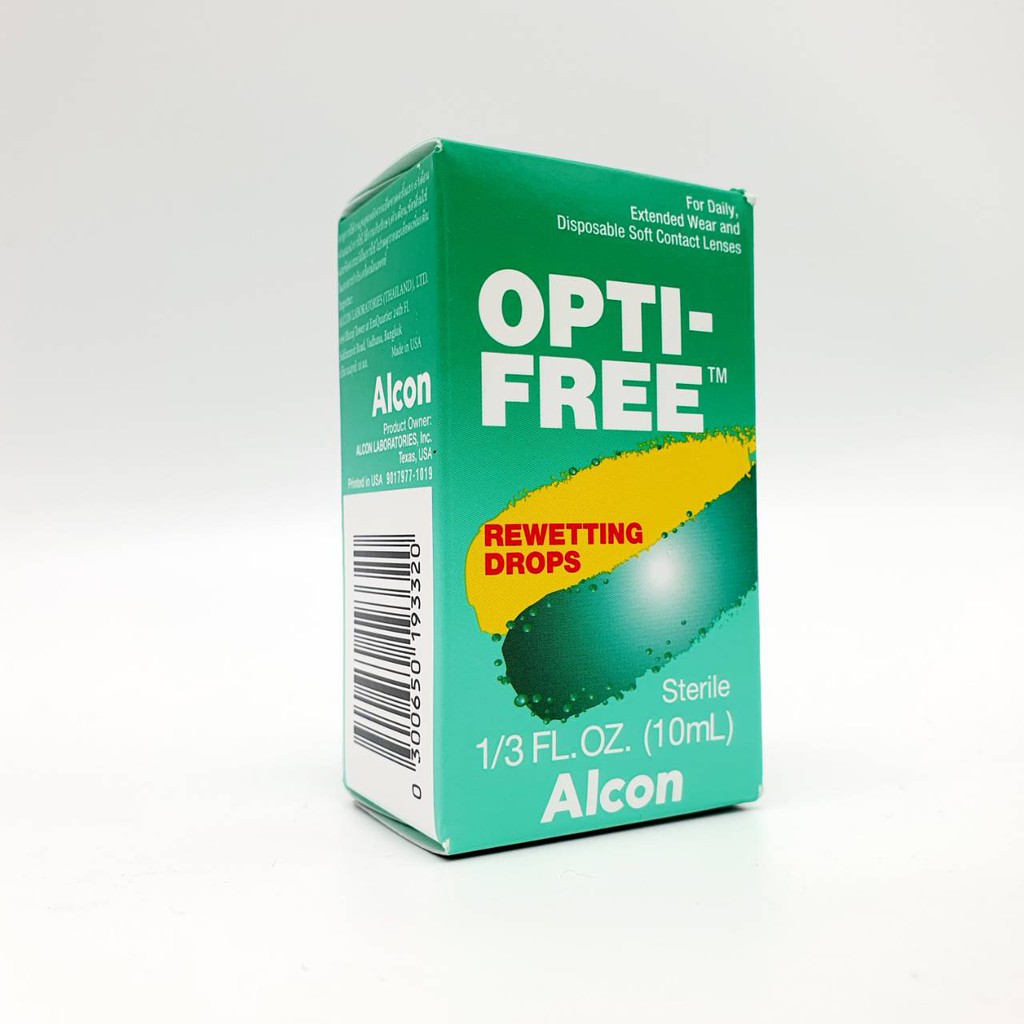 alcon-opti-free-rewetting-drops-ขนาด-10ml-น้ำตาเทียมบรรเทาอาการระคายเคืองตา-ไม่สบายตา