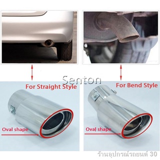 ปลายท่อ ไทเทเนียม ท่อรถ สแตนเลส​  ปลายท่อไอเสียรถยนต์  Exhaust Tail Pipe（การตกแต่ง