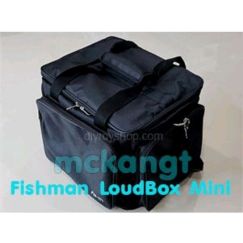 กระเป๋าใส่แอมป์-กระเป๋าแอมป์กีตาร์ไฟฟ้า-แอมป์กีตาร์อคูสติก-bag-for-amplifierรุ่นfishmanloudbox-rolandac33-ผ้าคลุมamp