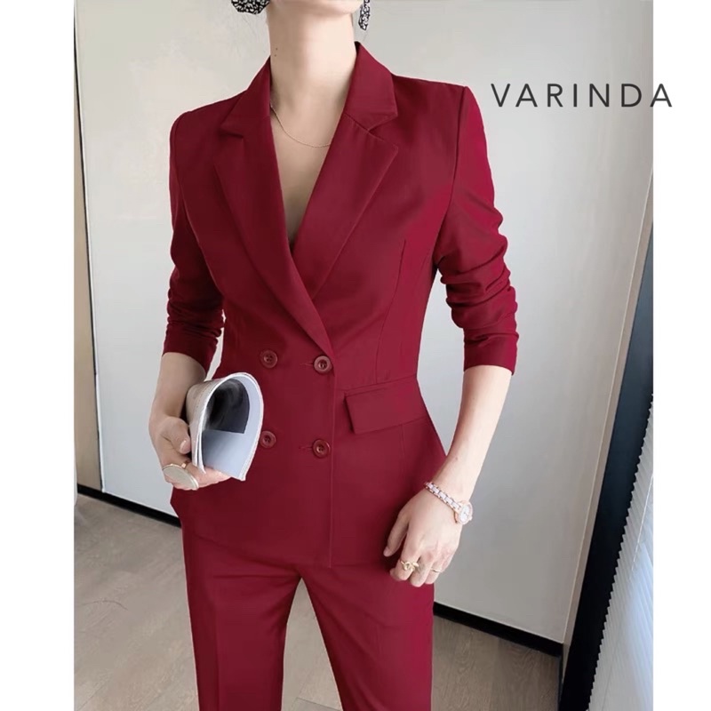 varinda-สูทสีแดง-สูทสีแดงออกงาน-สูทสีแดงเลือดหมู-สูทสีแดงไปงาน-สูทสีแดงสวยๆ-สูทสีแดงเก๋ๆ-สูทสีแดงใส่ทำงาน