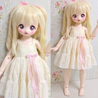 Bjd 1/4 ชุดเดรสกระโปรง สําหรับตุ๊กตา