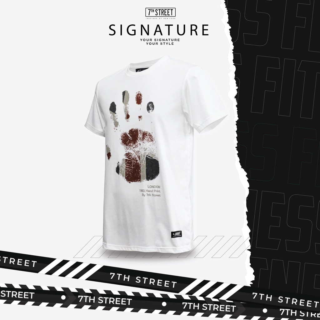เสื้อยืดแขนสั้นผู้ชาย-7th-street-รุ่น-hand-signature