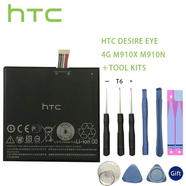 แบตเตอรี่-htc-original-2400mhz-bopfh100-b0pfh100-โทรศัพท์-li-ion-แบตเตอรี่สำหรับ-htc-desire-eye-4g-m910x-m910n-เครื่อง