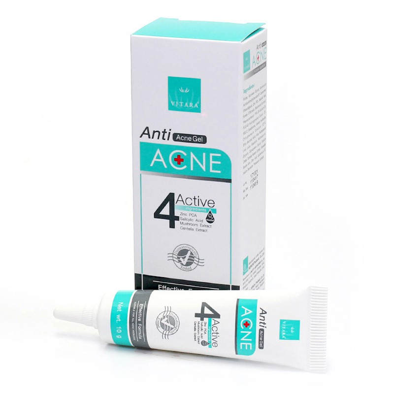 vitara-anti-acne-gel-10-g-รักษาสิวอุดตัน-สิวอักเสบ