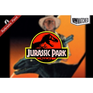 (Service Paint) Unmatched Jurassic Park เซอร์วิสเพ้นท์สี Miniature เกม Unmatched บอร์ดเกม