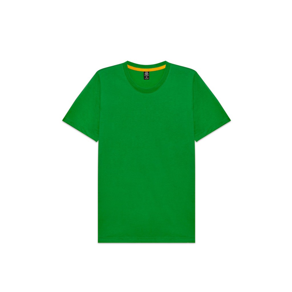 เสื้อยืดคอกลม-สีเขียว-คอตตอน100