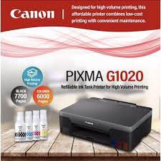 สินค้า Canon Pixma G1020 Inkjet PrinterCanon Inkjet Printer PIXMA G1020 Single Function Printer (print only)