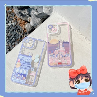 เคสโทรศัพท์มือถือแบบนิ่ม ลายภาพวาดสีน้ํามัน รูปปราสาท แฟนตาซี สีชมพู สําหรับ Samsung Galaxy M52 A03 A53 A73 A33 A22 5G A13 A32 A22 4G A03 Core A02 M02 A02S A03S A52 A52S A72 A51 A71 A12 M12 A11 M11