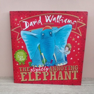 นิทานปกแข็ง The Slightly Annoying Elephant. มือสอง by David walliams