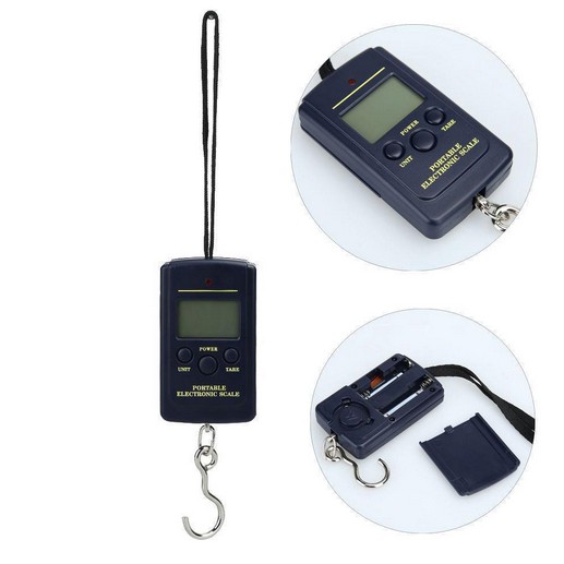 เครื่องชั่งดิจิตอล-แบบแขวน-40kg-10g-ชั่งน้ำหนักกระเป๋าเดินทาง-portable-electronic-scale