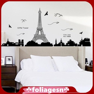 ⚡New product⚡Eiffel Tower Wall Stickers Personalized Creative DIY For Living Room