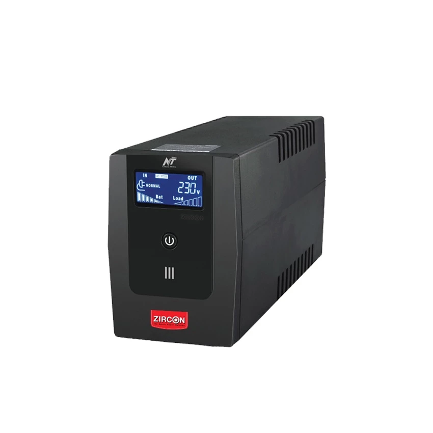 ZIRCON UPS รุ่น NT1000 1000VA/550W หน้าจอดิจิทัล ปิดเสียงเตือนได้