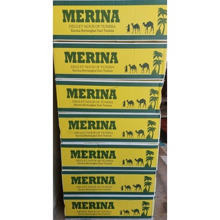 อินทผลัมสายพันธ์ เดทเลคนัวร์ติดก้าน ( ยกลัง 12 กล่อง ) MERENA,ARAFA,QADIRA,NASRIN ขนาด 500 กรัม