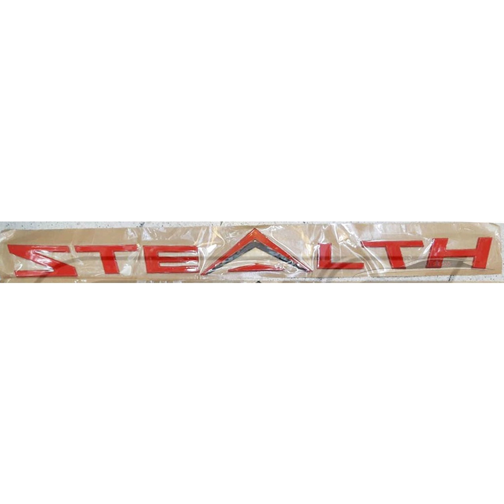 โลโก้-stealth-ติดฝากระโปรงหน้า-logo-stealth-สีแดง-1ชิ้น-isuzu-d-max-2-4-ประตู-มีบริการเก็บเงินปลายทาง