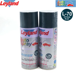 LEYLAND Auto spray Lacquer Primer-Surfacer Model L-70 2 PCS (Datsun Blue)