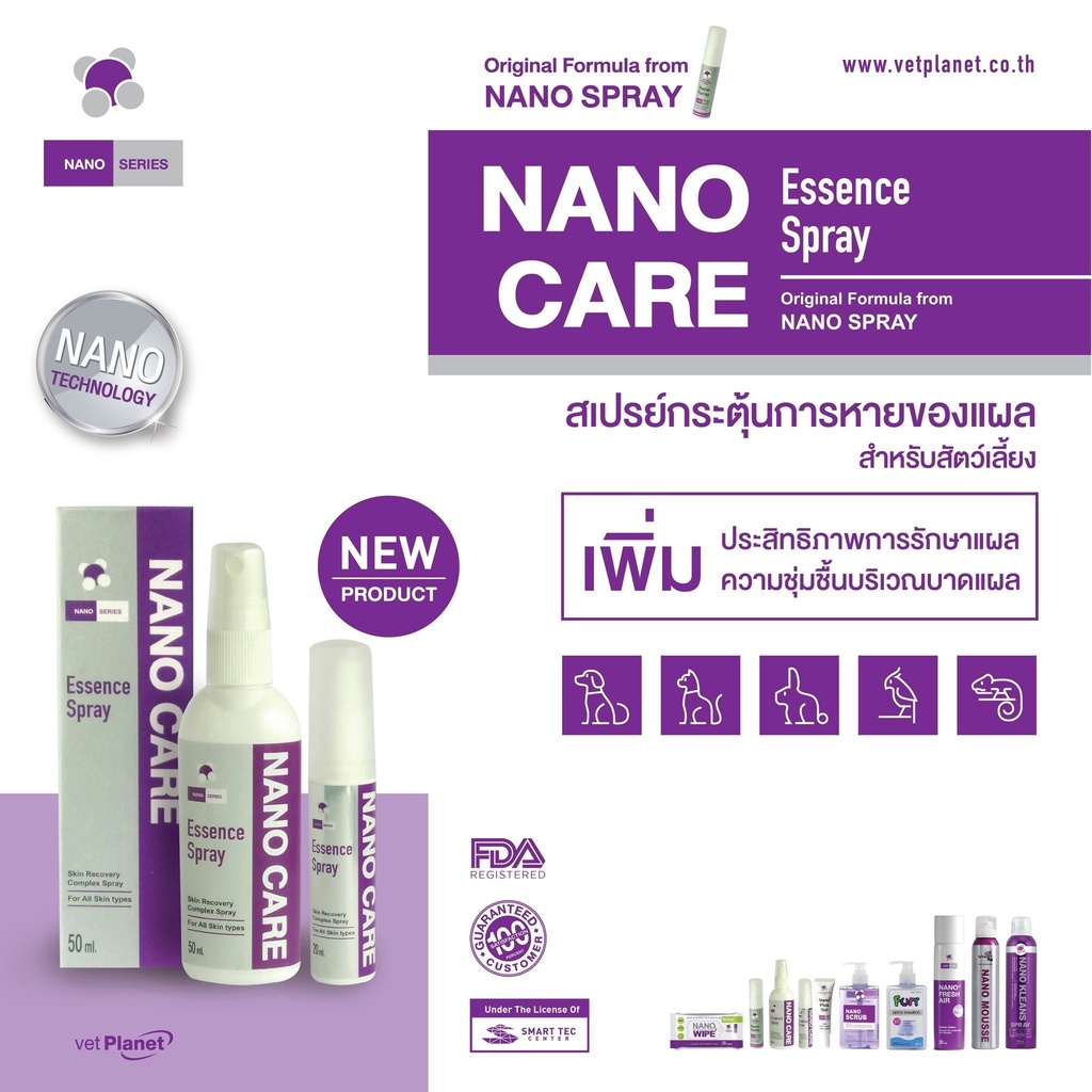 nano-care-spray-นาโนสเปรย์-สัตว์เลี้ยง-รักษาแผลสัตว์เลี้ยง