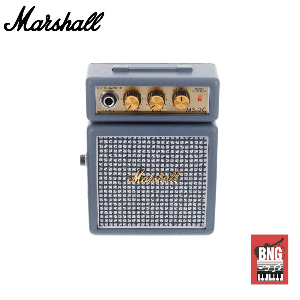 marshall-ตู้แอมป์ขนาดเล็ก-รุ่น-ms-2c-สีเทา