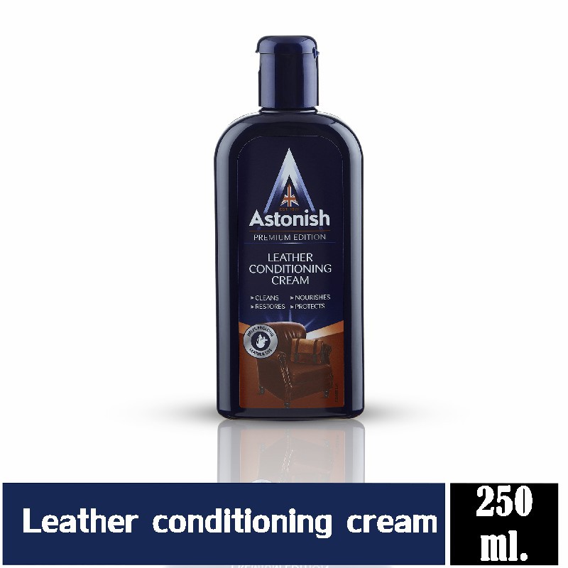 astonish-ครีมทำความสะอาดและดูแลบำรุงเครื่องหนัง-leather-250มล