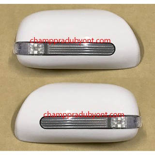 ครอบกระจกมองข้างมีไฟ ครอบกระจก TOYOTA VIOS 2007 2008 2009 2010 2011 2012 (V.2)