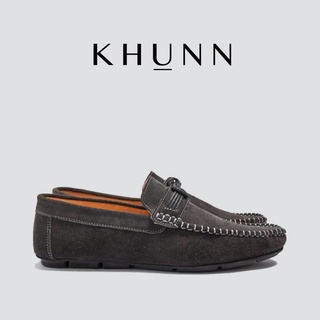 ภาพย่อรูปภาพสินค้าแรกของKHUNN (คุณณ์) รองเท้า รุ่น Sparrow สี Dark Grey