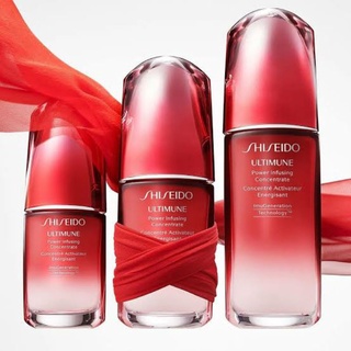 ลด 45% ของแท้ ฉลากไทย เลือกขนาดได้ Shiseido Ultimune Power Infusing Concentrate