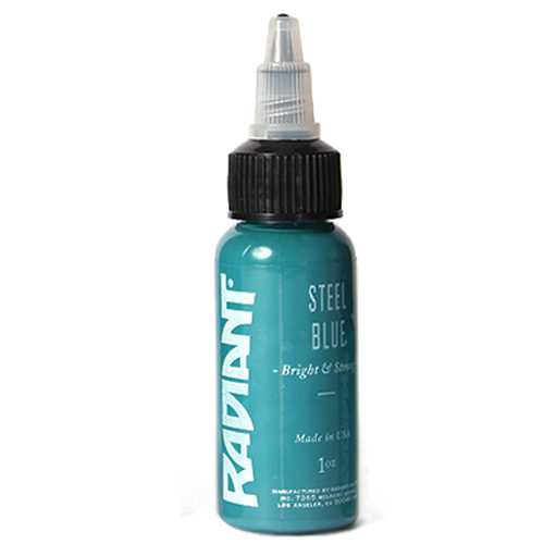 สีสัก Radiant Colors Tattoo Ink 1 oz Blue | Shopee Thailand