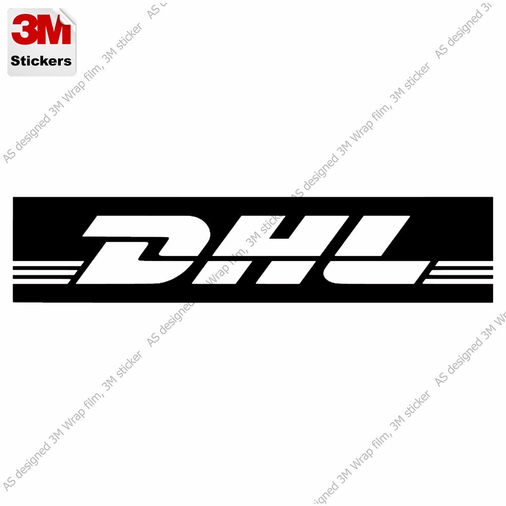 dhl-logo-1-สติ๊กเกอร์-3m-ลอกออกไม่มีคราบกาว-dhl-logo-1-removable-3m-sticker-สติ๊กเกอร์ติด-รถยนต์-มอเตอร์ไซ
