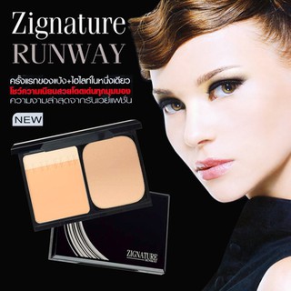 Zignature Runway Long Wearing Compact &amp; Highlighter SPF25 PA+++