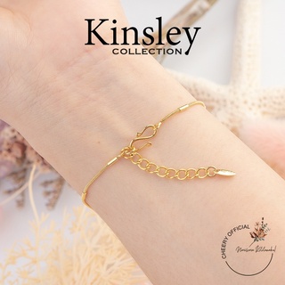 พร้อมส่ง!! สร้อยข้อมือทอง24K สร้อยข้อมืออิตาลี สร้อยข้อมือเกาหลี สร้อยสีทอง สร้อยข้อมือ XUPING ลายเยอะ ใส่อาบนำ้ได้