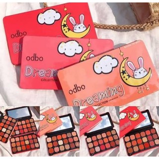 OD224 ODBO DREAMING COLLECTION EYESHADOW  โอดีบีโอ ดรีมมิ่ง คอลเลคชั่น อายแชโดว์