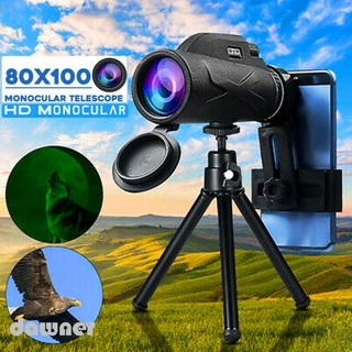 กล้องโทรทรรศน์กล้องโทรทรรศน์แบบตาเดียวกันน้ําซูมได้ 80X100