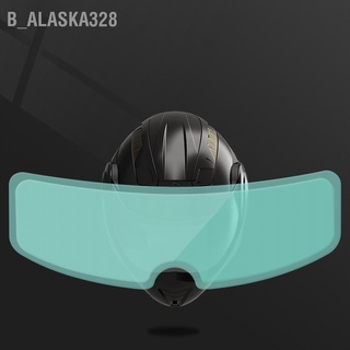 B_Alaska328 สติกเกอร์ฟิล์มติดเลนส์หมวกกันน็อค ขนาด 23.5X7 ซม. ทนทาน สําหรับรถจักรยานยนต์