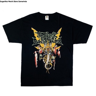 เสื้อยืดโอเวอร์ไซส์เสื้อเชิ้ต ลายวง The Black Dahlia Murder Hell Wasp สําหรับผู้ชาย ไซซ์ LS-4XL