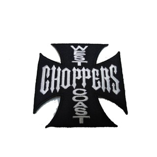 CHOPPERS ป้ายติดเสื้อแจ็คเก็ต อาร์ม ป้าย ตัวรีดติดเสื้อ อาร์มรีด อาร์มปัก Badge Embroidered Sew Iron On Patches