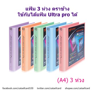 ภาพหน้าปกสินค้าแฟ้ม 3 ห่วง A4 ตราช้าง อย่างดีปกดูราพลาส ที่เกี่ยวข้อง