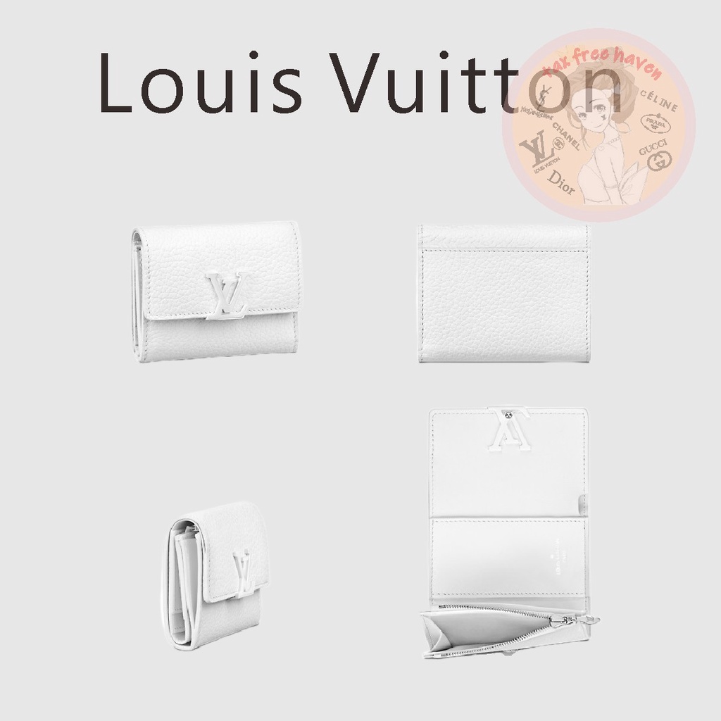 ราคาต่ำสุดของ-shopee-ของแท้-100-louis-vuitton-ยี่ห้อ-new-wave-กระเป๋าสตางค์ใบสั้น